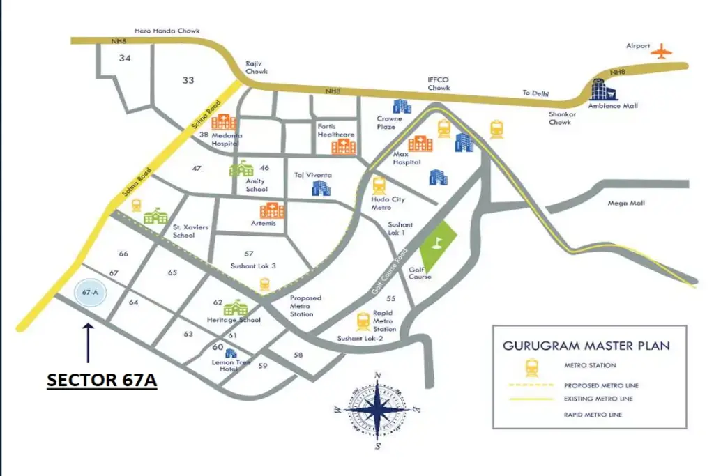 GLS Lansdowne Location Map